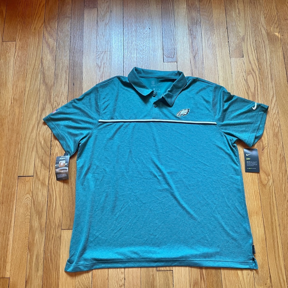 Nike Dri-Fit Philadelphia Eagles Polo, Men’s Size XXL